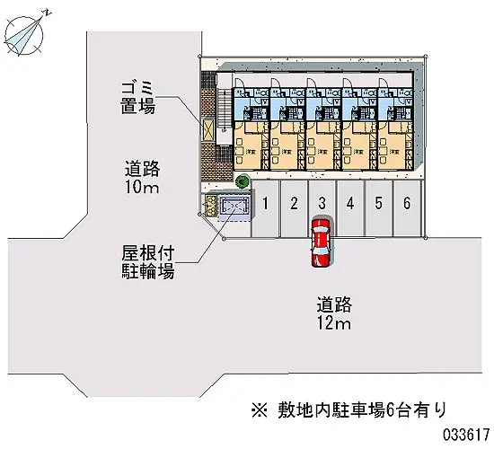 ★手数料０円★石狩市花川南二条　月極駐車場（LP）